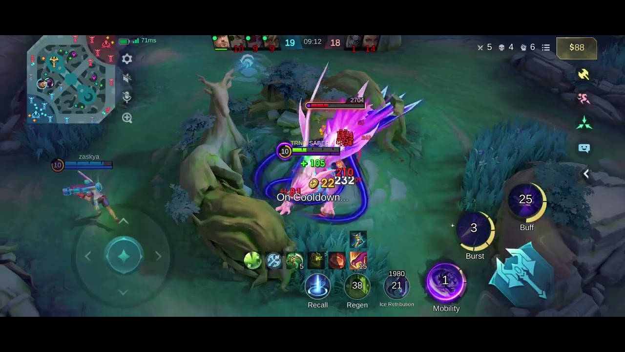 HELCURT in Ranked game full plays #mobilelegend #mlbbrankgame #fypシ゚viral #mlbb 