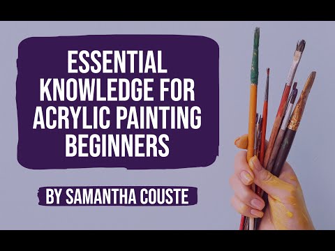 Acrylic Painting Supplies for Beginners: The Essential Tools You