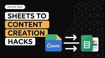 How to Bulk Create Canva Content with Google Sheets