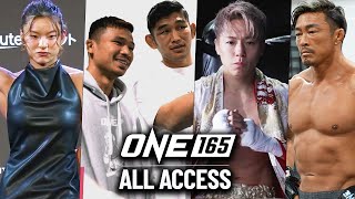 ONE 165 Vlog 📹 Superlek, Takeru, Akiyama, Hirata, AND MORE!