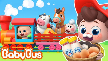 Tàu choo choo thu hoạch nông sản | Nông trại | Nhạc thiếu nhi vui nhộn | Yes! Neo | BabyBus