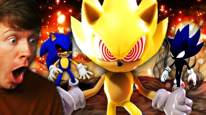 Dark Sonic vs Super Sonic Greeting Card for Sale by Zentix87