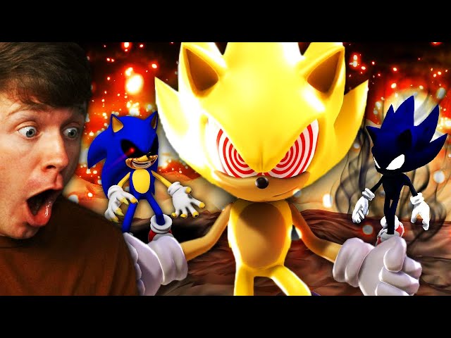 Fleetway Sonic vs Super Sonic