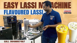 Easy Lassi Machines for Flavored Lassi || COOLEX Food Machines Vijayawada