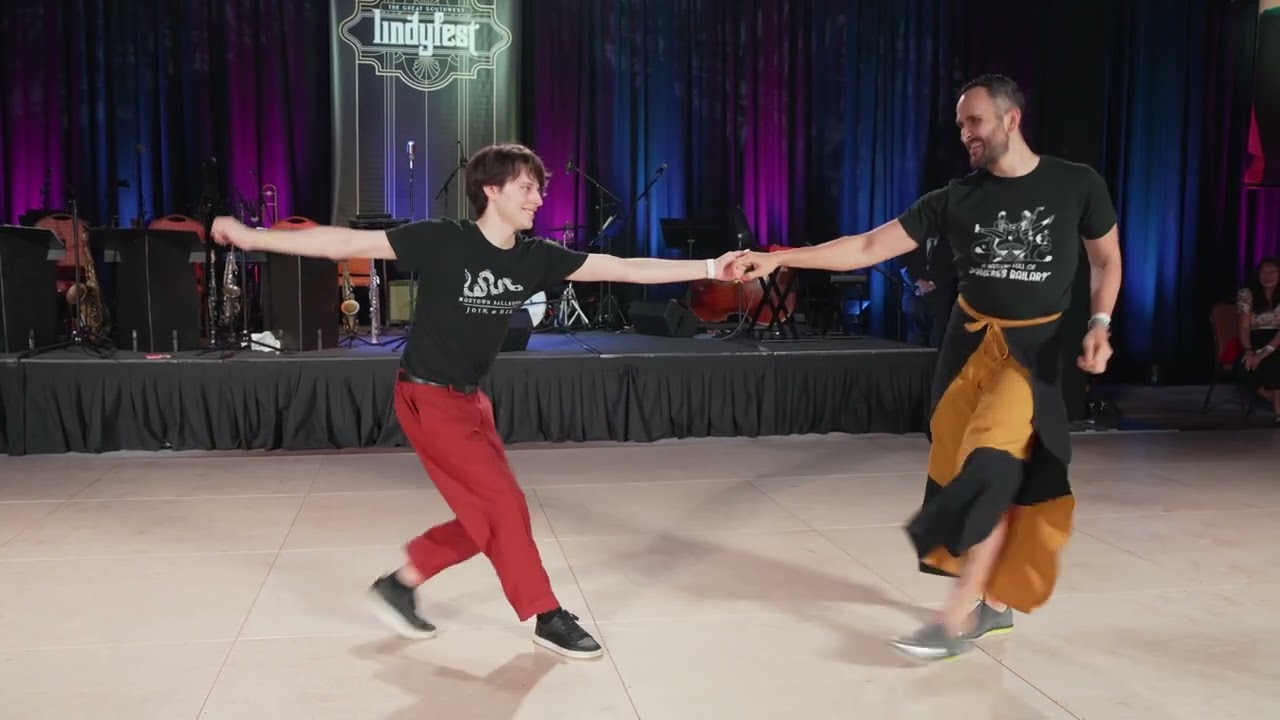 Lindyfest 2024: Intermediate Draw Finals - Diego & Kyler