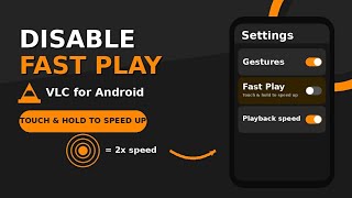 Stop Accidentally Speeding Up Videos in VLC player| How to Disable Fast Play in VLC for Android App  screenshot 5