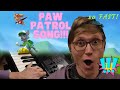 Paw Patrol Piano Cover - Paw Patrol Theme Song For Kids