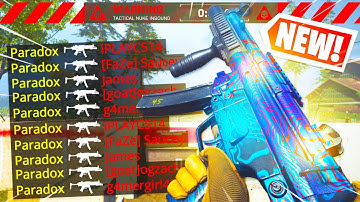 UNSTOPPABLE MP5 SETUP.. 182 KILLS! (BEST MP5 CLASS SETUP) - MODERN WARFARE