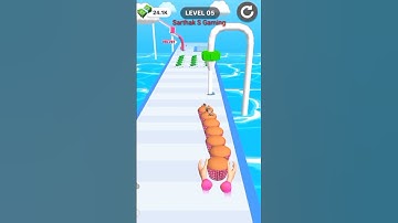 Bakery Stack Run Factory level  5 #shorts #ytshorts #gameplay #viral#youtubeshorts