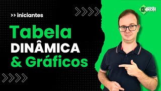 Tabela Dinâmica no Excel com Gráficos para Iniciantes