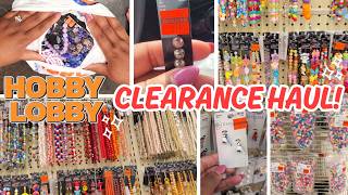 Hobby Lobby Bead Haul! FEBRUARY CLEARANCE BEADS!