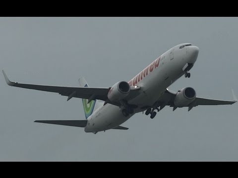 B737-8K2 Transavia [SUNWEB] PH-HZK takeoff @ schiphol AMS EHAM