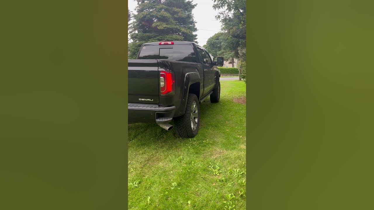 2017 gmc denali 6 2 muffler delete start up gmc denali mufflerdelete