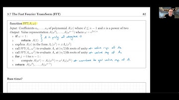 ECE406 Winter 2022 -- Lecture 12: Fast Fourier Transform, Part 2