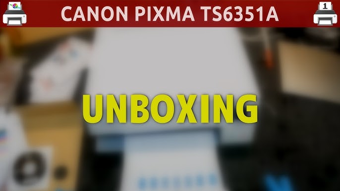 IMPRIMANTE CANON PIXMA TS 6350 avec USB 5 x XXL TEINTE scanner