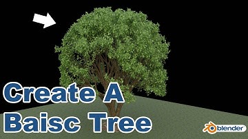 Create Basic Tree in Blender 2.92 || Sapling Tree Zen Addon