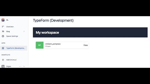 TypeForm Integration with Forge