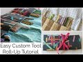 How to Sew a Custom Tool Roll Up with Amy Tangerine - Beginner Tutorial