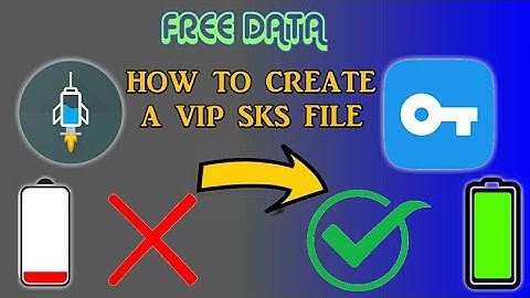 How To Create a VIP SKS File in 3 minutes | #FreeVpn