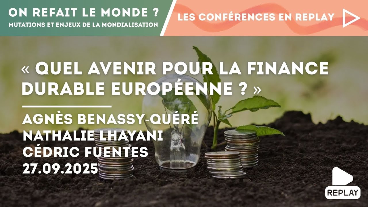 Conférence « Quel avenir pour la finance durable européenne ? »
