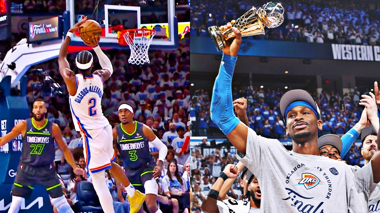 Shai Gilgeous-Alexander BEST HIGHLIGHTS 2025 Playoffs ⚡🏆