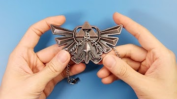 Limited Edition Hyrule Crest puzzle by Hanayama - solution!