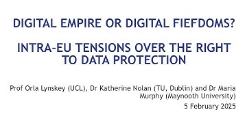 Digital Empire or Fiefdoms? The Role of 