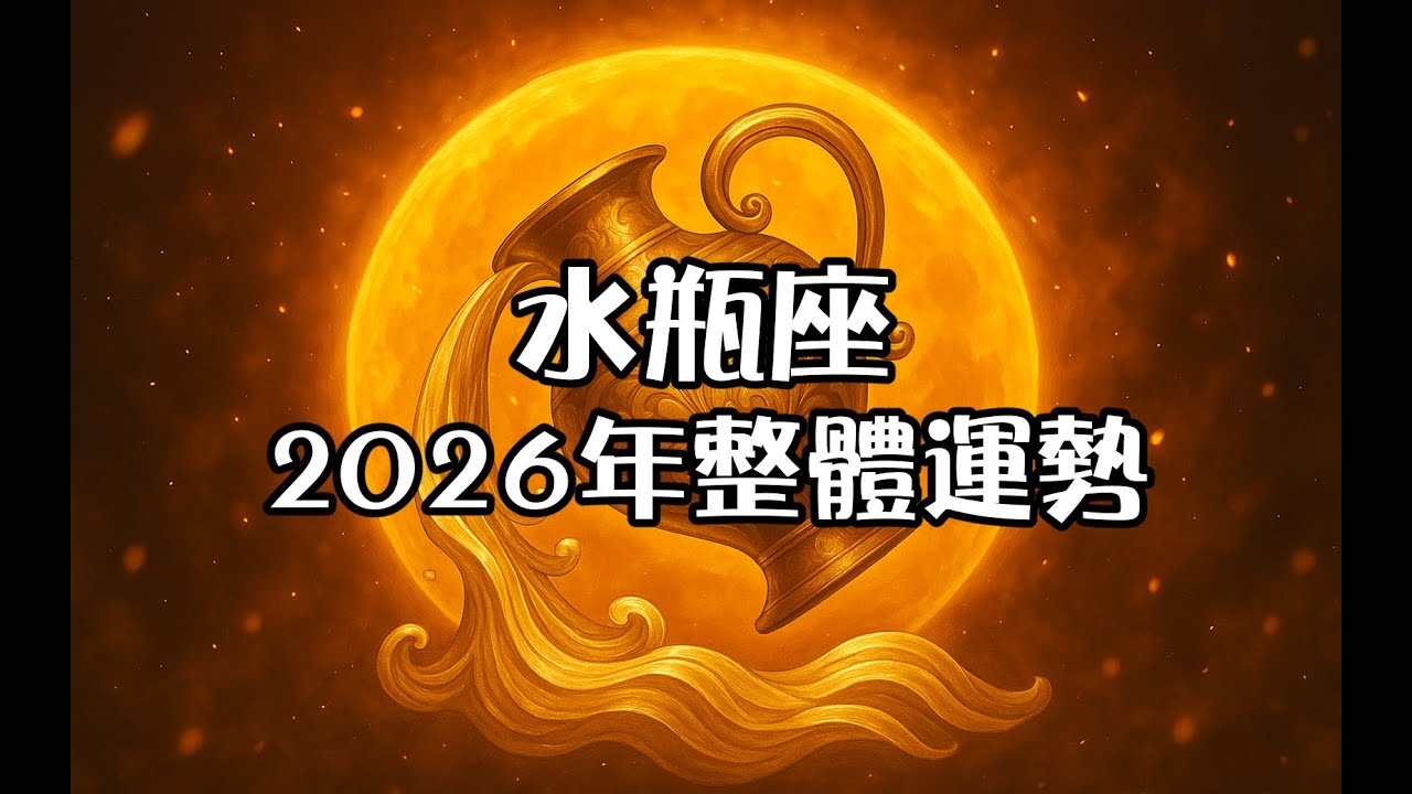 水瓶座2026年整體運勢
