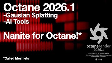 OctaneRender 2026.1 Alpha //  Nanite for Octane!