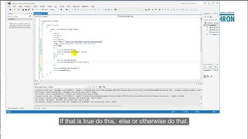 Visual Studio C# Tutorial for Beginners EP03 - decision making, bool and string datatypes & more