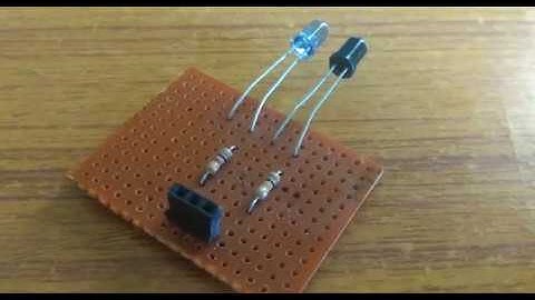 Line Follower Robot Part 1: IR PROXIMITY SENSOR