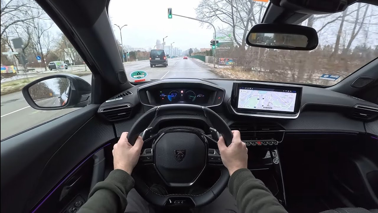 2025 Peugeot 2008 GT (1.2 Hybrid | 145 hp) - POV Drive