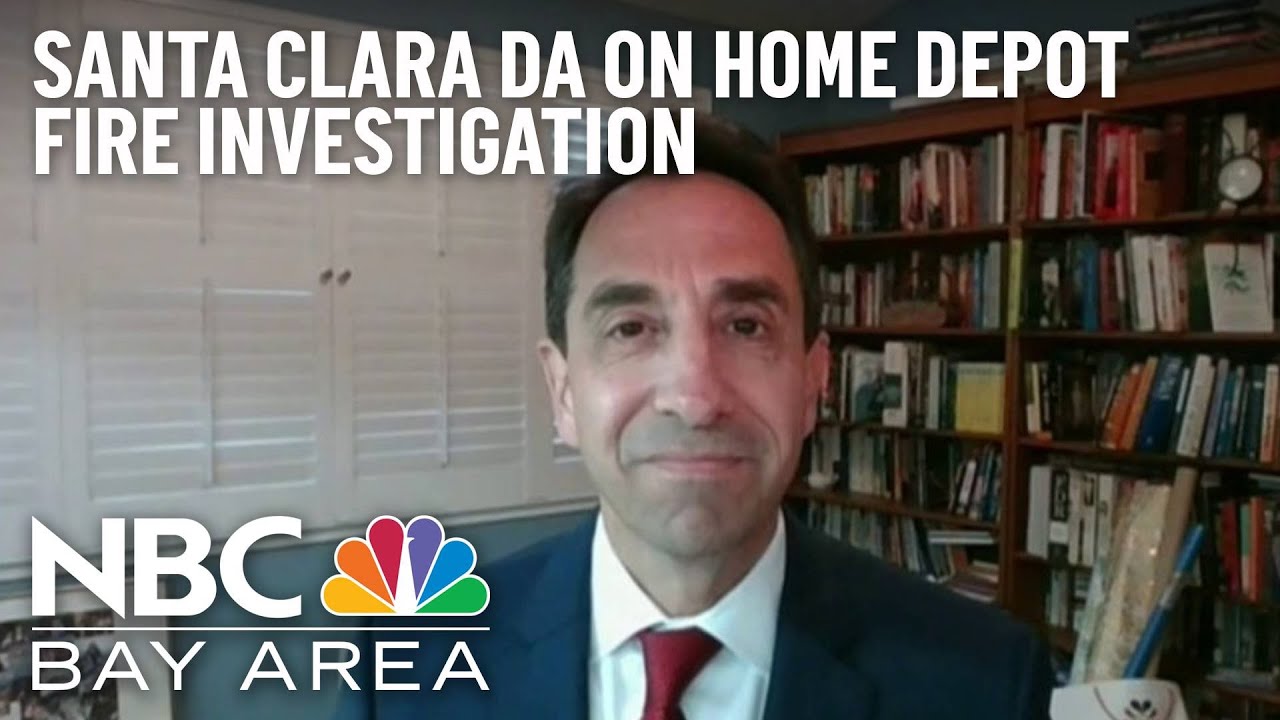 Santa Clara County District Attorney on Home Depot Arson Fire Arrest ...
