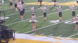 Sycamore High School Marching Band and Color Guard Halftime Show 2020 August 28th