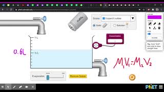 Solution PhET (Q7)