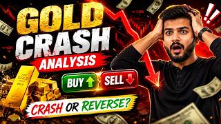 Gold Crash Analysis | Crash Continue or Reversal? XAUUSD Analysis | Forex Trading