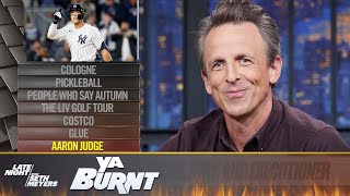 Ya Burnt: Cologne, Quiet Quitting and Aaron Judge