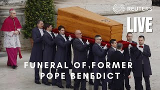 LIVE: Pope Francis presides over funeral of former Pope Benedict