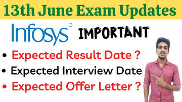 Infosys 13 June Exam Result| Infosys Results| Infosys Interview| Infosys Recruitment 2021