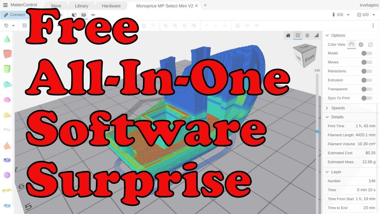 example of 3d printer software free