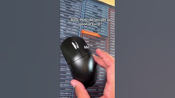 He has to get these for the entire office now #excel #mousepad #office #powerpoint #exceltips