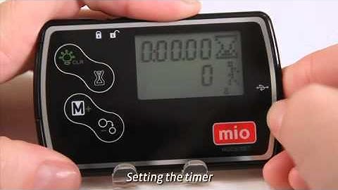 MIO Pacer Pedometer