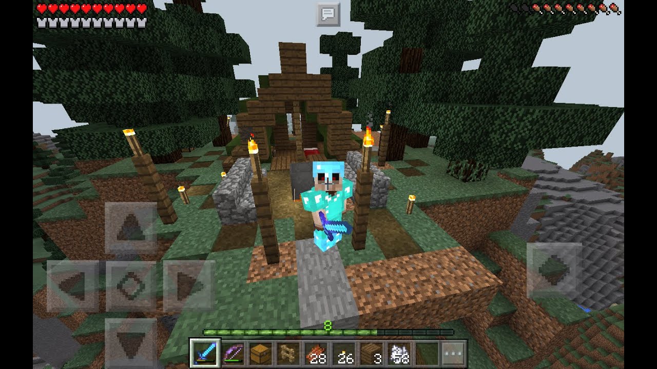 Tent tutorial minecraft pe /pc / xbox - YouTube