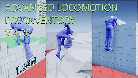 Pro Inventory - Advanced Locomotion Integration 4.26