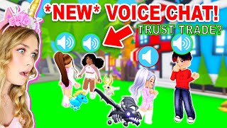 *NEW* VOICE CHAT Coming To Adopt Me (Roblox