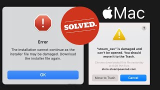 App is damaged and can’t be opened You should move it to the Trash [SOLVED]