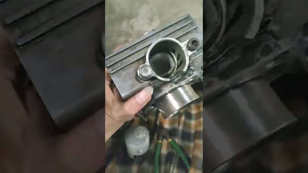 Porting harian blok satria 2 tak, mesin STD dealer❗