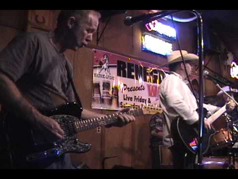 Michael Crouch and the Whiskey Ridge band performing a cover of Folsom Prison Blues