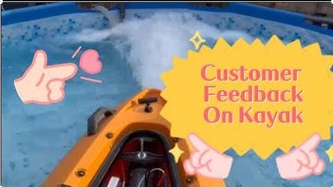 Thanks for Richard Cornelius Sharing Videos | 85165 Motor + 300A-WP ESC +1905WF on Kayak