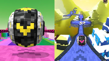 Super Rolling Balls Balance Vs Reverse Balls Speedrun Walkthrough Gameplay